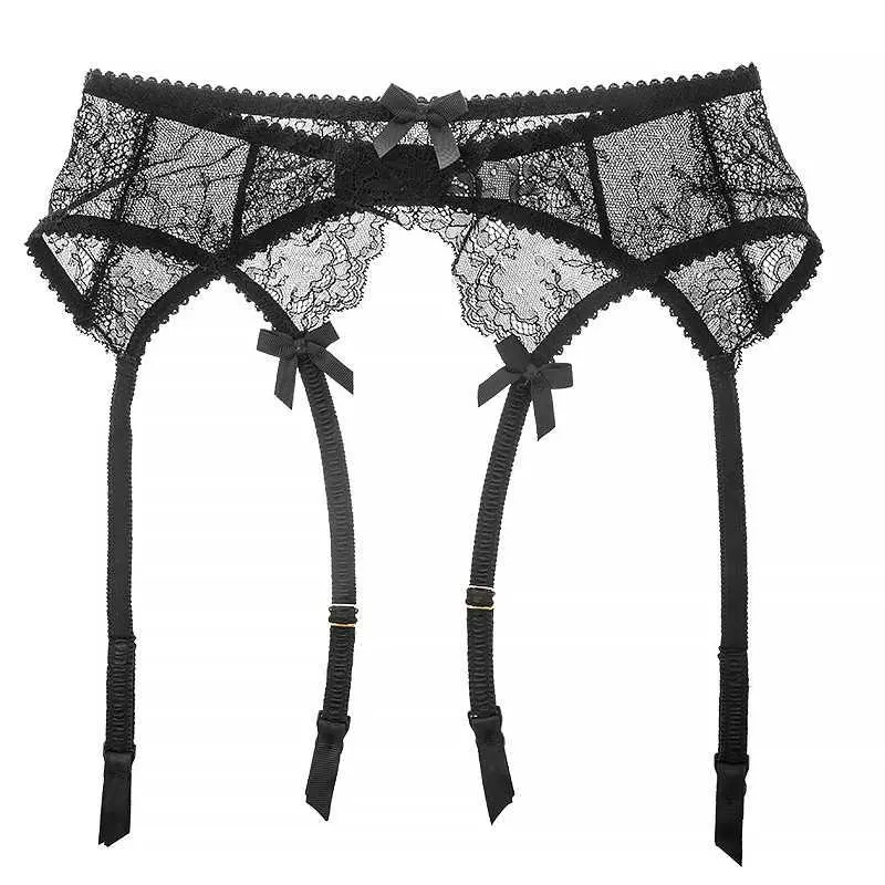 ストッキング用レースリボン付レディース下着セクシーガーターベルト