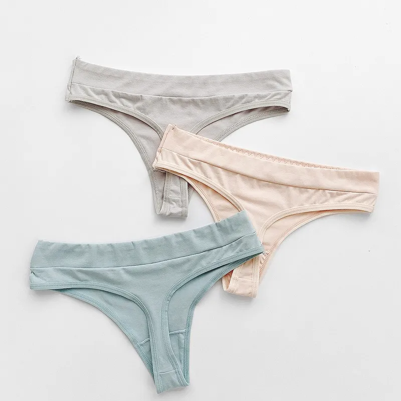 シンプル 無地 クッション性 スポーツ ローウエスト ステルス Ｔバック・タンガ