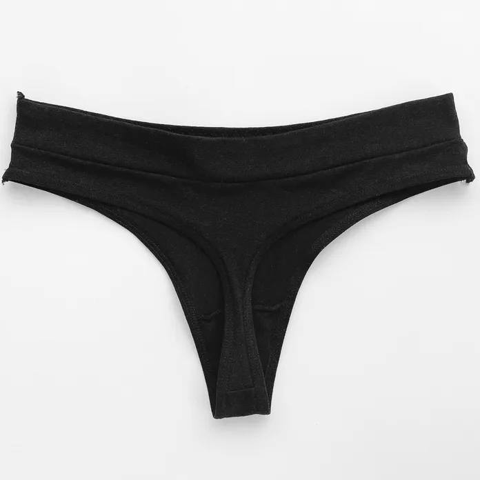 シンプル 無地 クッション性 スポーツ ローウエスト ステルス Ｔバック・タンガ