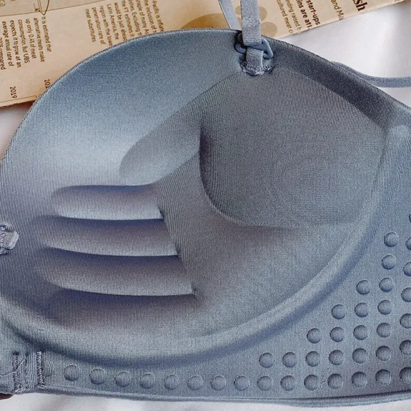 好感度UP 単品販売可能 フロントホック 育乳 谷間メイク ノンワイヤー 胸大きく見え A-Bカップ スウィート ブラ・ショーツセット