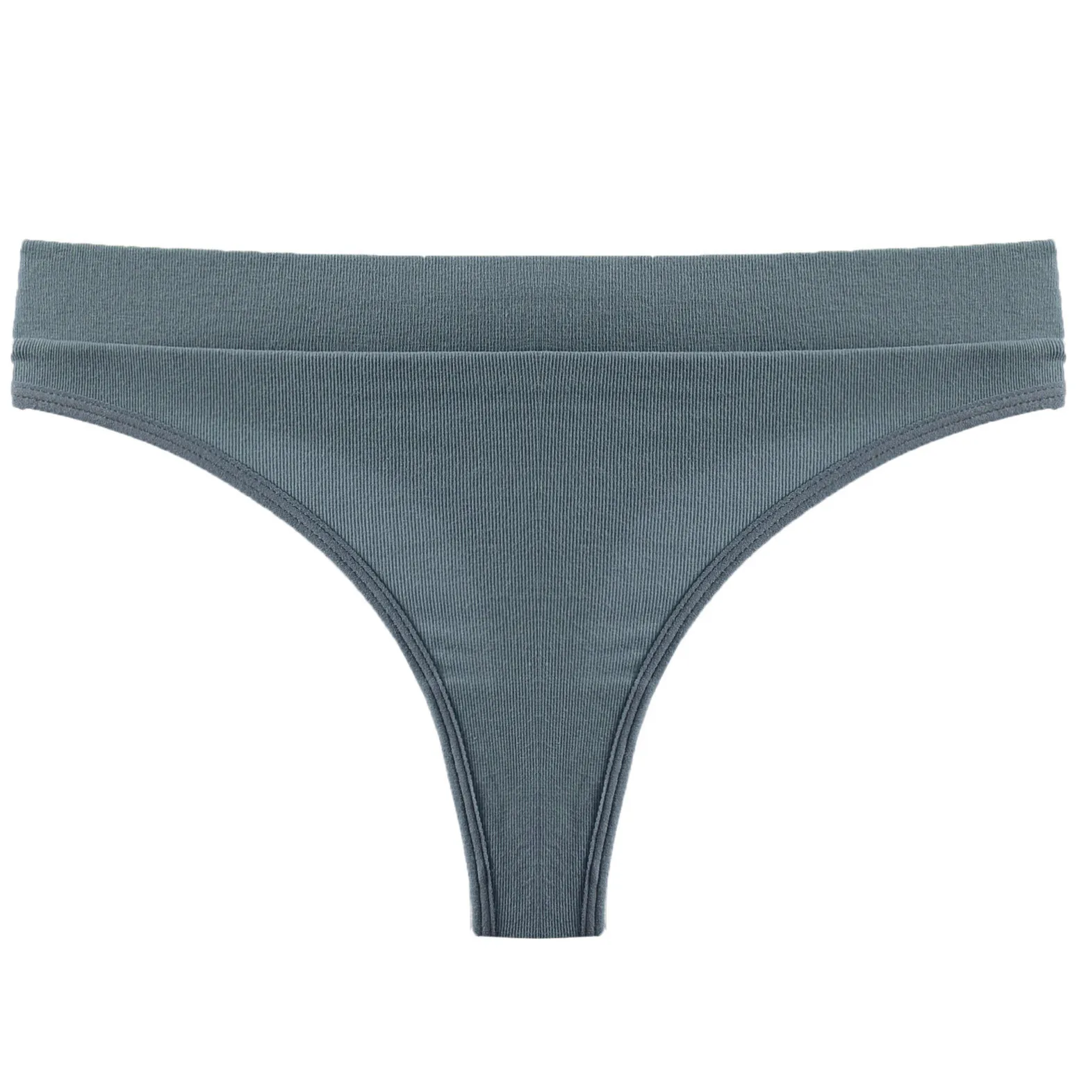 シームレス スポーツ用 無地 ローウエスト 柔らかい ヨガ用 Tバック・タンガ