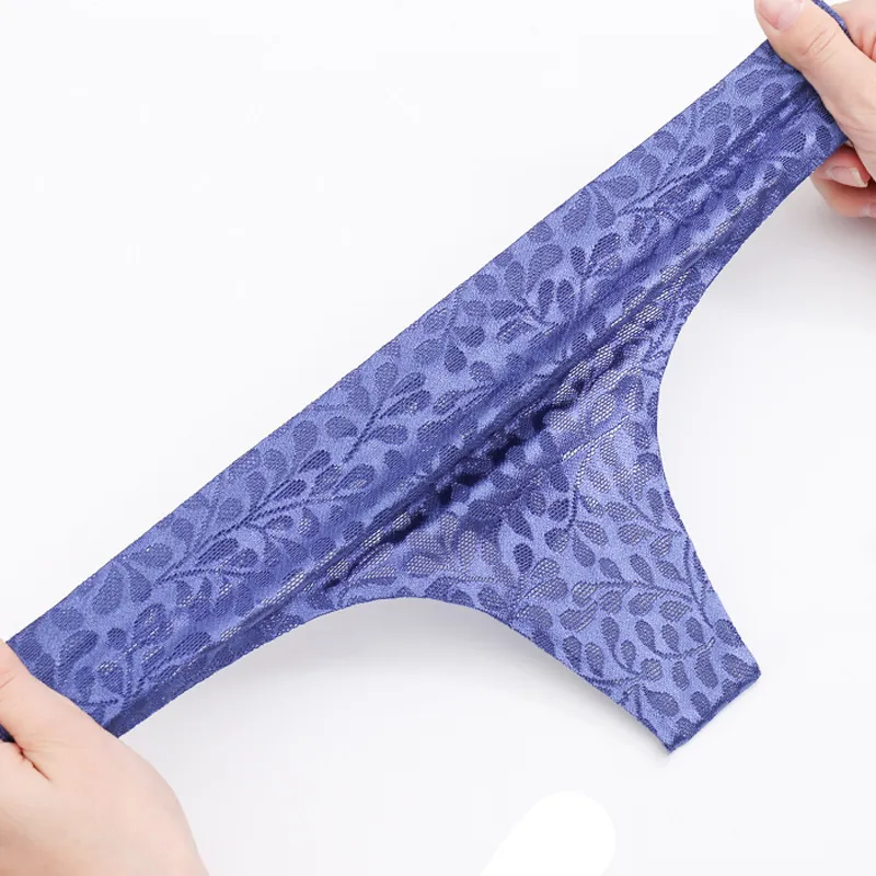 響かない 着回し力抜群 セクシー ヒップアップ プリント コットン 肌に優しい Ｔバック・タンガ