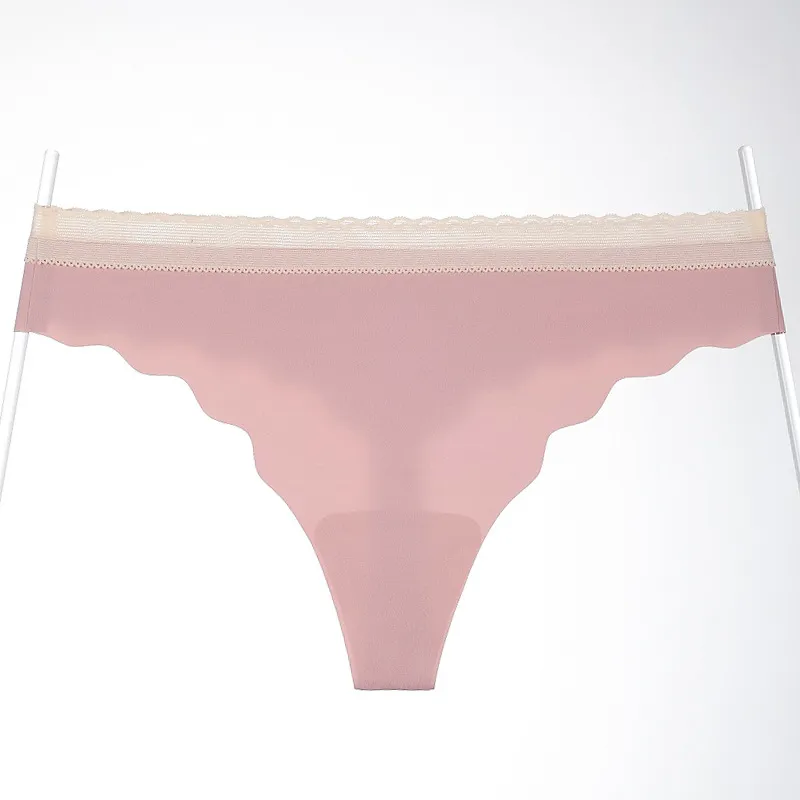 シームレス スポーツ用 無地 柔らかい 抗菌防臭 ステルス 美尻 Tバック・タンガ