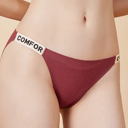 数量限定 綿混素材 美尻 ビキニ アルファベット 海 温泉適用 ショーツ