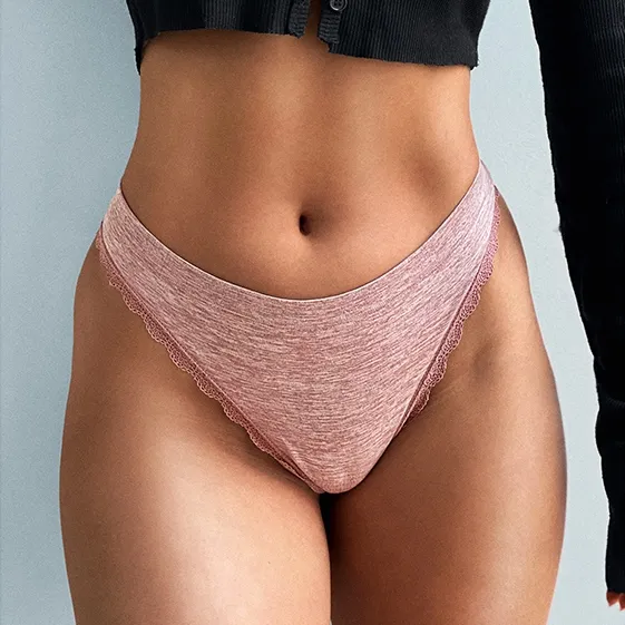 シンプル レース 切り替え スポーツ クッション性 つけ心地  Ｔバック・タンガ