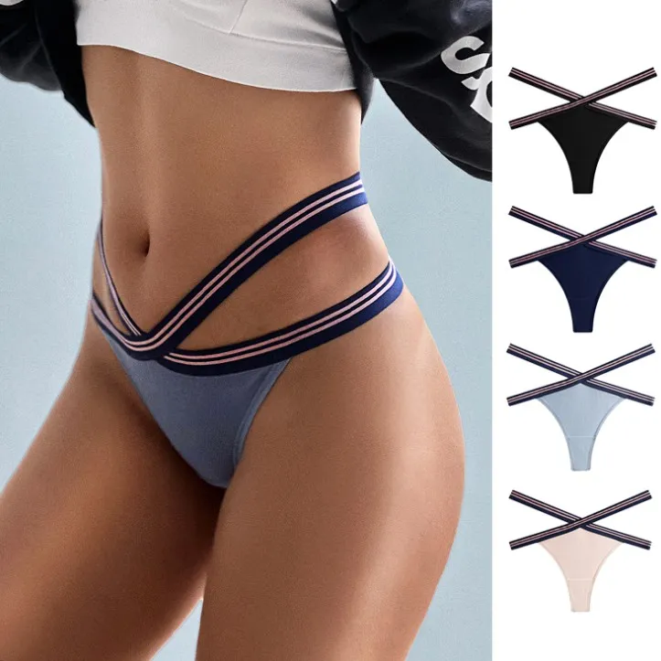 透かし彫り スポーツ系 ヨガ セクシー 美尻 オシャレ Tバック・タンガ