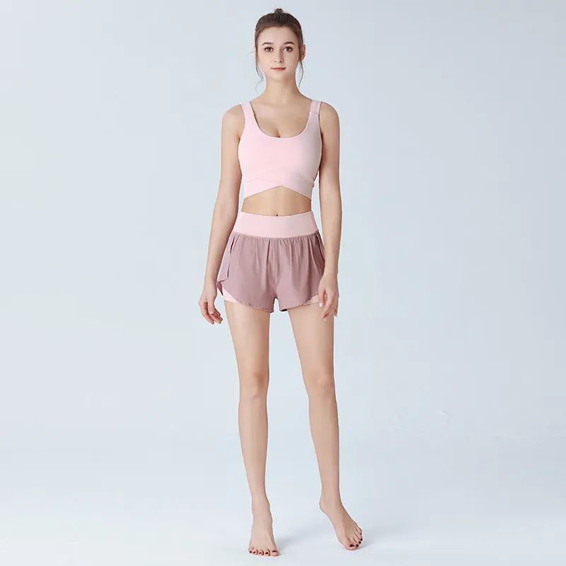 2点セット  ファッション 無地  シンプル スポーツ ヨガセット