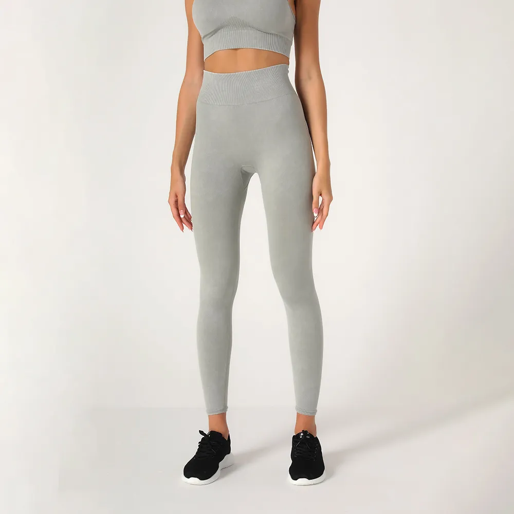 単品販売 動きやすい ファスナー ハイウエスト ファッション Vネック ヨガセット