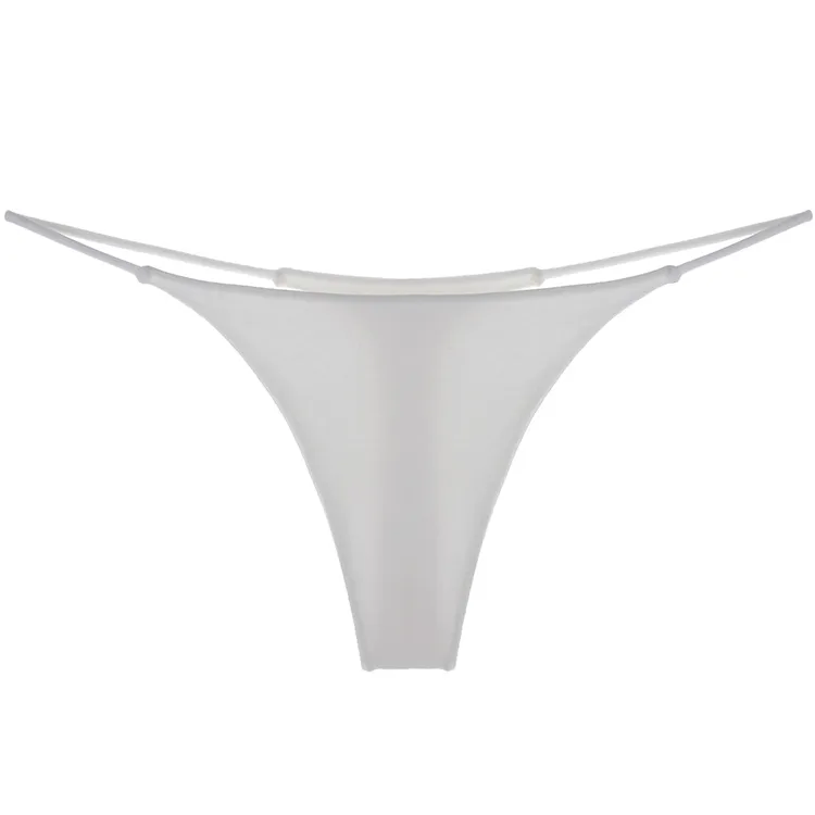 セクシー ひびかない ローウエスト 無地 Tバック・タンガ