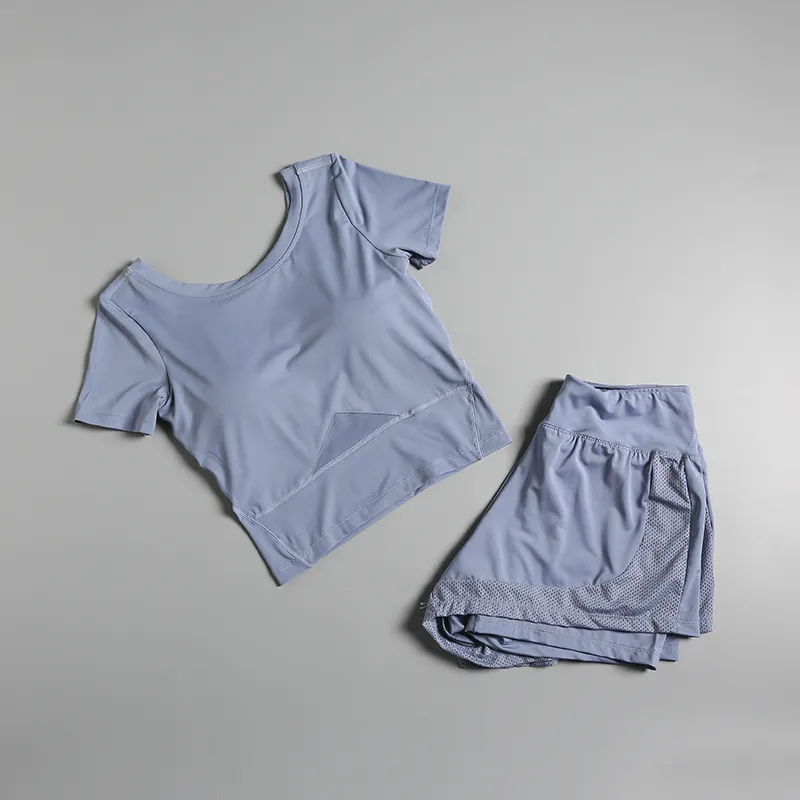 2点セット 今季注目 運動向き トレーニング フィット ヨガセット