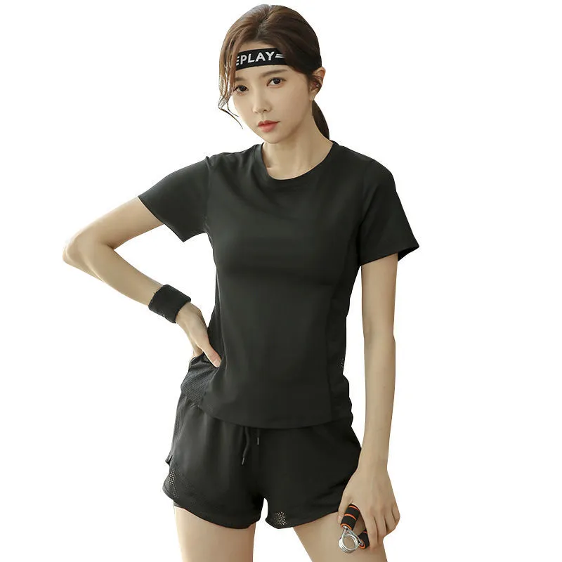 3点セット カジュアル スポーツ 吸汗速乾 揺れを防いで フィット ヨガセット