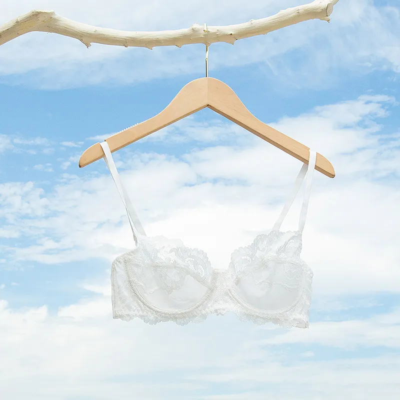 単品販売可能 セクシー レース ワイヤー入り A-Eカップ ハミ肉ゼロ 薄め 谷間メイク ブラ・ショーツセット