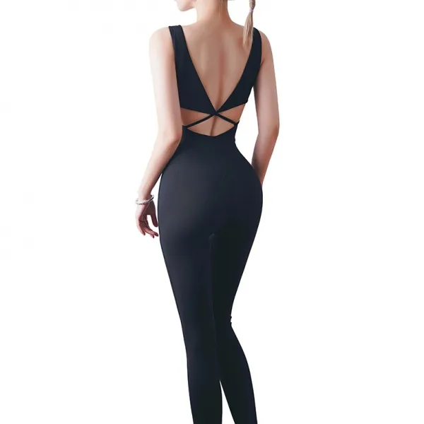 新品 セクシー  ハイウエスト  透かし彫り 切り替え  スポーツセット