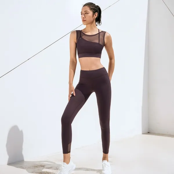 通気性に富む  美背  動きやすい  切り替え スポーツセット