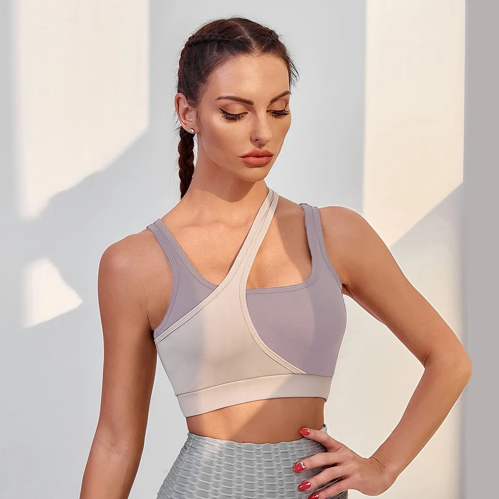 高級感 欧米風 オシャレ カジュアル 揺れ防止 ランニング 運動 ヨガ スポーツブラ