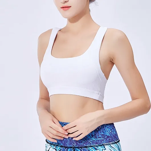 高品質 無地 ファッション 痛くない 揺らない 背中綺麗 ヨガ ブラ