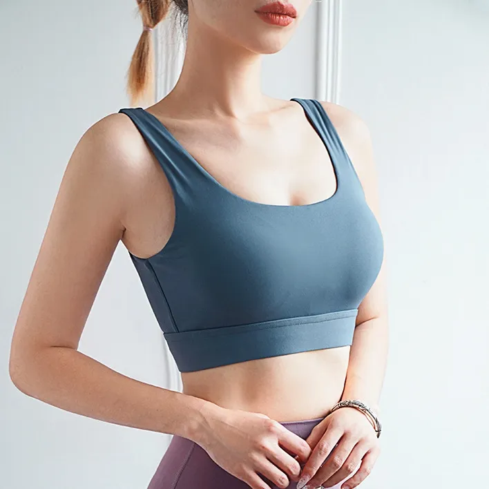 おしゃれ 無地 揺れ防止 パット付き ファッション 盛れる 透かし彫り ヨガブラ