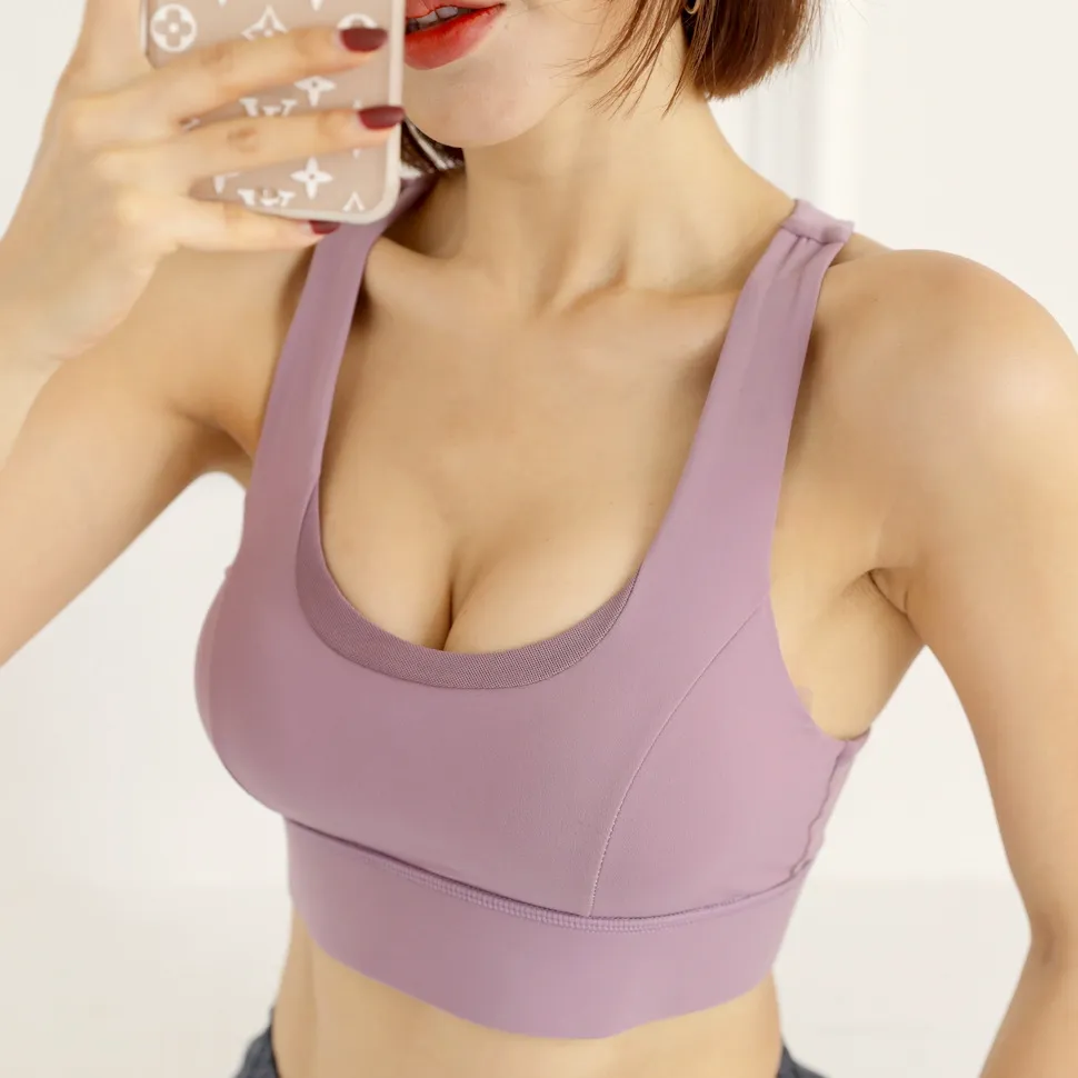 好感度UP ファッション 揺れ防止 ヨガ 運動 着瘦せ セクシー 盛れる ヨガブラ