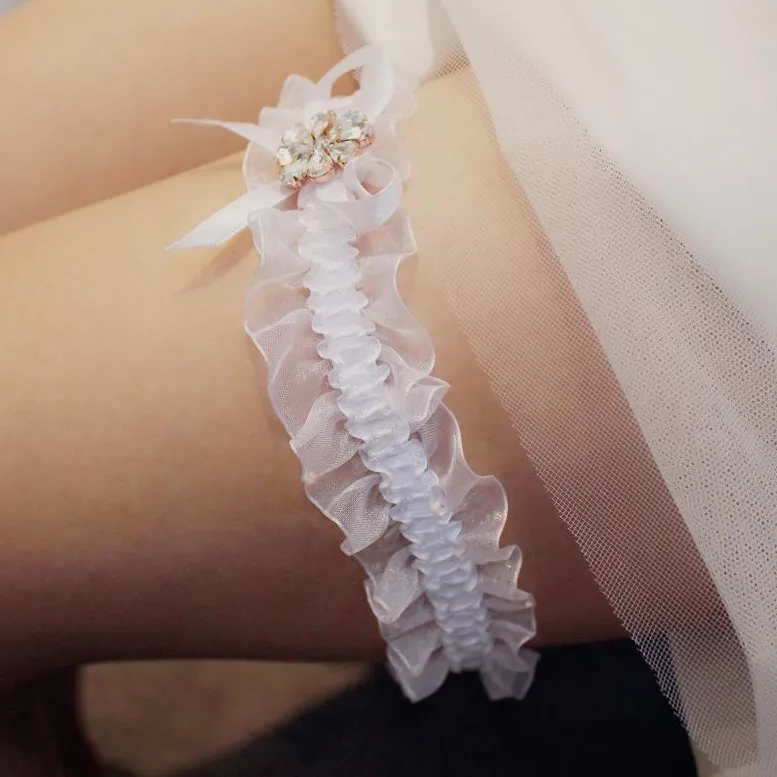 おしゃれ度アップ ラインストーン レース 着回し力抜群 可愛い コスプレ 誘惑 ガーターリング