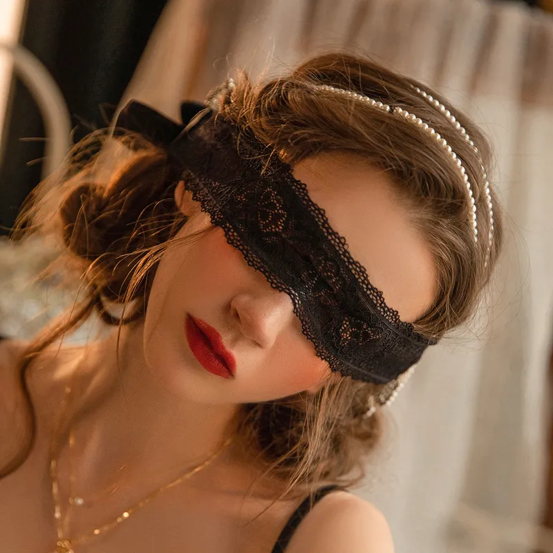 セクシー レース 透け透け 飾る デート 秘密の夜 純情 愛らしさ満点 アイマスク