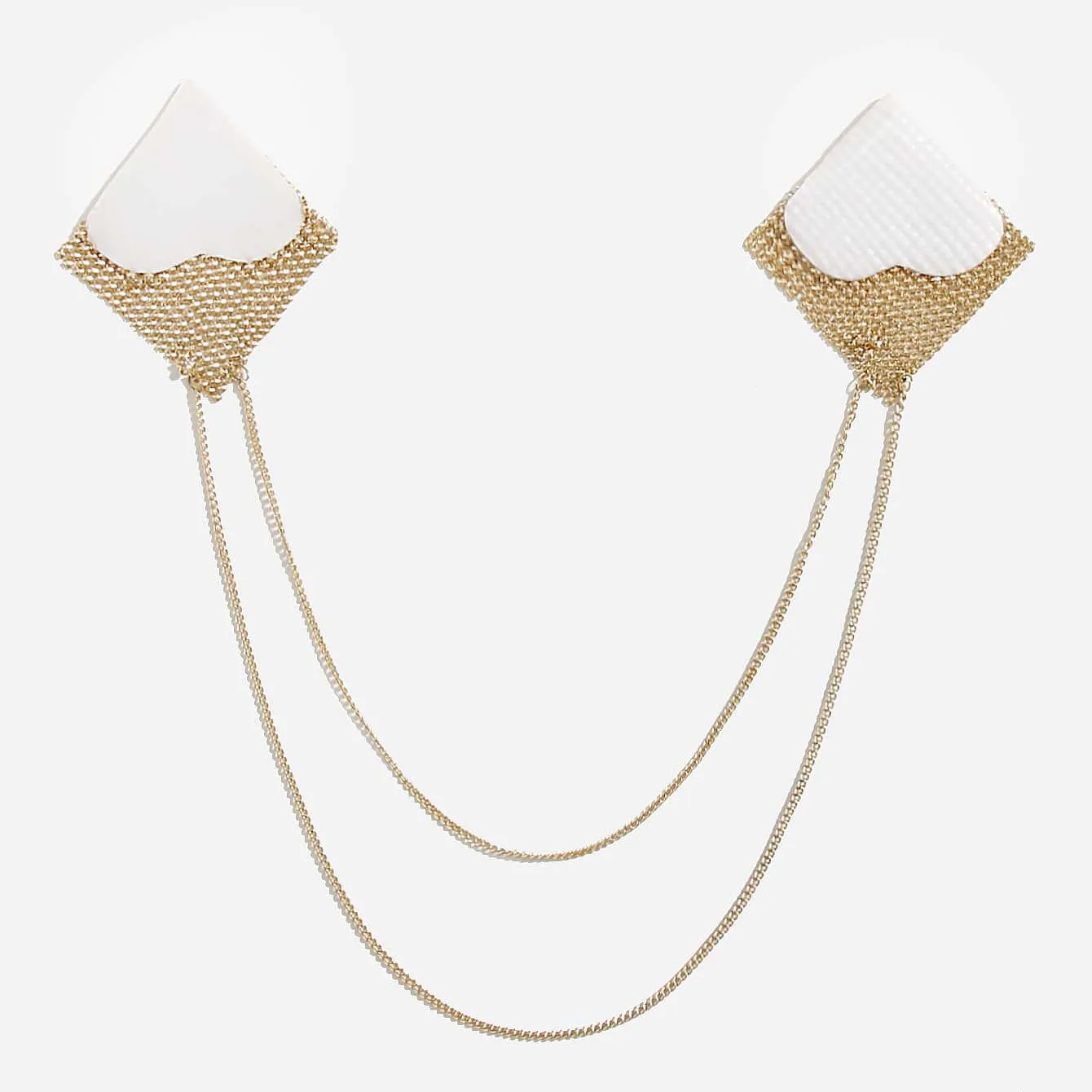 欧米風  スパンコール チェーン セクシー 誘惑 夜の営み お洒落 エロアクセサリー ニップレス