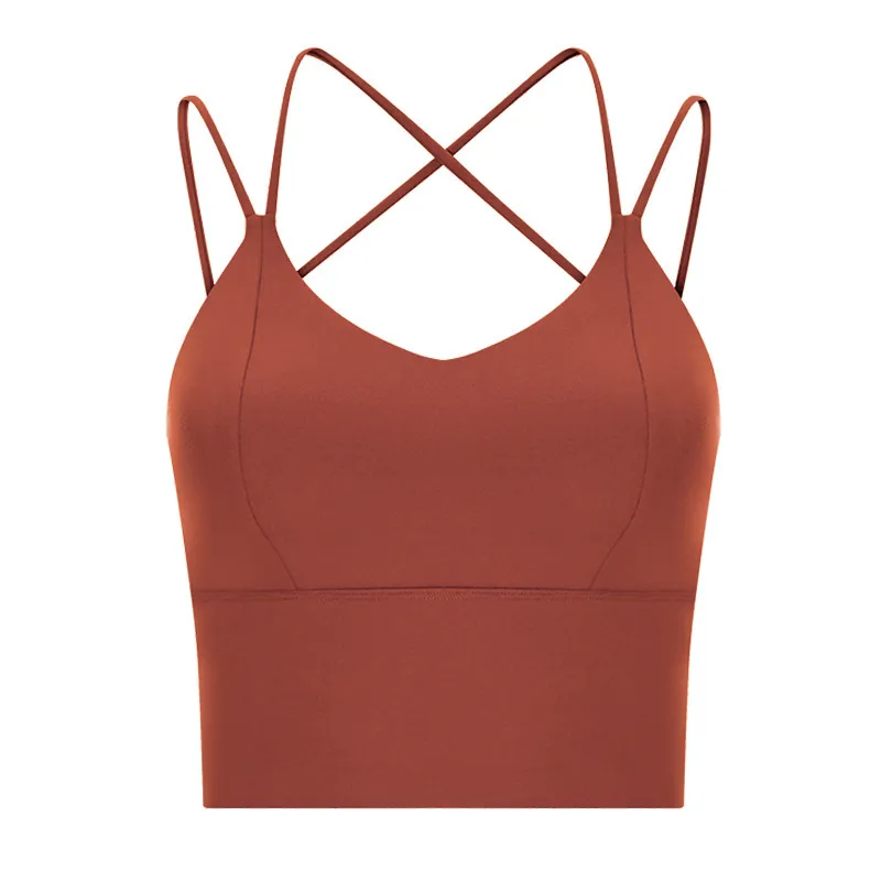 気質アップ クロス 背中魅せ 揺れない フィットネス スポーツウェア ヨガブラ