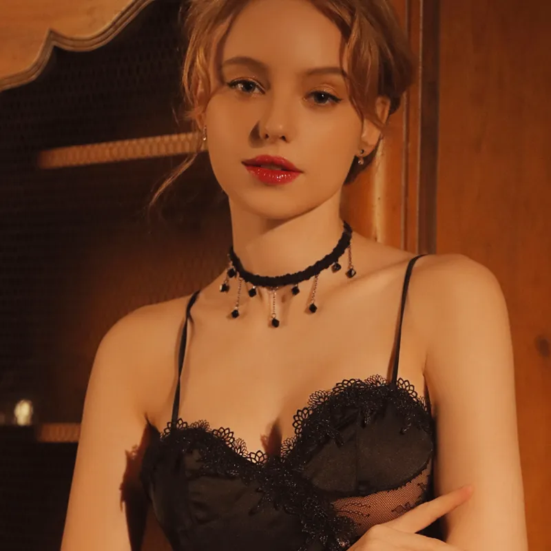 組み合わせ自由 高級感 可愛い タッセル 不規則 セクシー コスプレ 誘惑 チョーカー