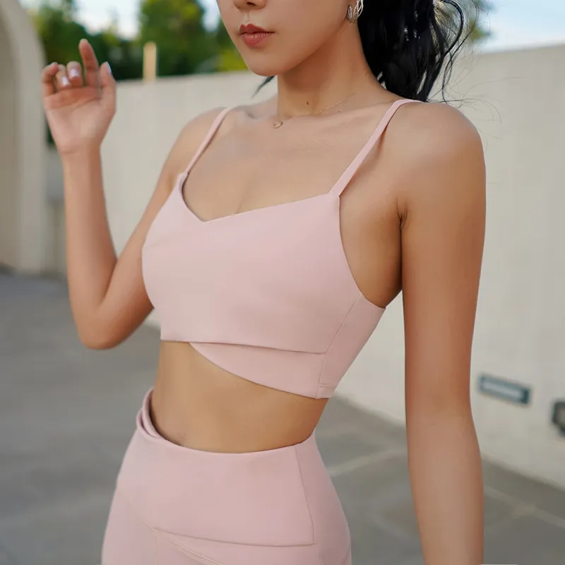 軽い手持ち感 ホールド力高い 切り替え 無地 一番人気 ヨガブラ