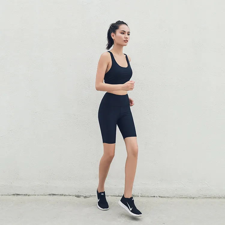 フィット感 サポート クロス 配色 ジョギング スポーツウェア ヨガブラ