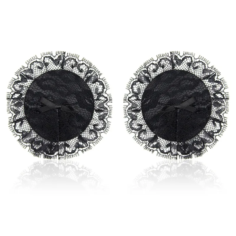 大人可愛い レース 切り替え 高通気性 ステルス  セクシー ニップレス