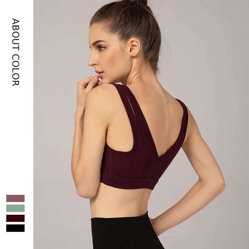 清新的配色 無地 透かし彫り 絶対欲しい サポートする ヨガブラ