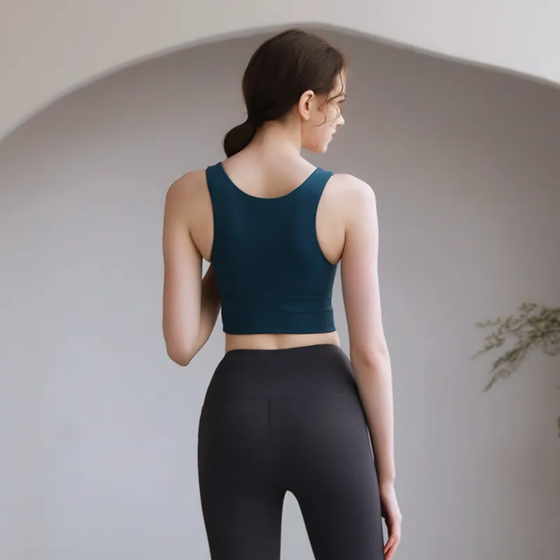 揺れない ハイサポート フィット感 ジョギング スポーツウェア ヨガブラ