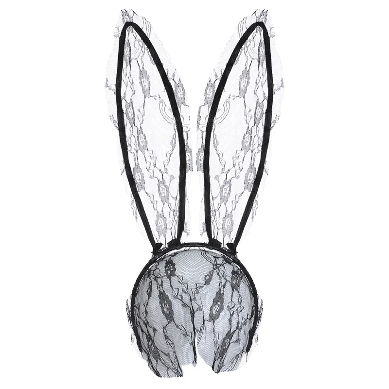 目立つ 雰囲気満点 スウィート セクシー レース 兎耳 ベール  プロム ヘアバンド