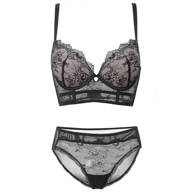早い者勝ち 谷間メイク 脇高 育乳 B-Dカップ ワイヤー入り ブラ・ショーツセット
