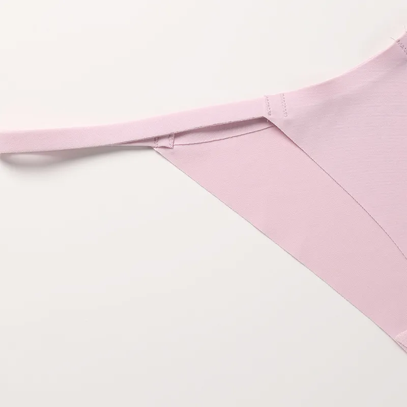 女性に大人気 7色展開 柔らかい 無縫製 ステルス 無感 ヨガ 吸汗 速乾 スポーツ Tバック・タンガ