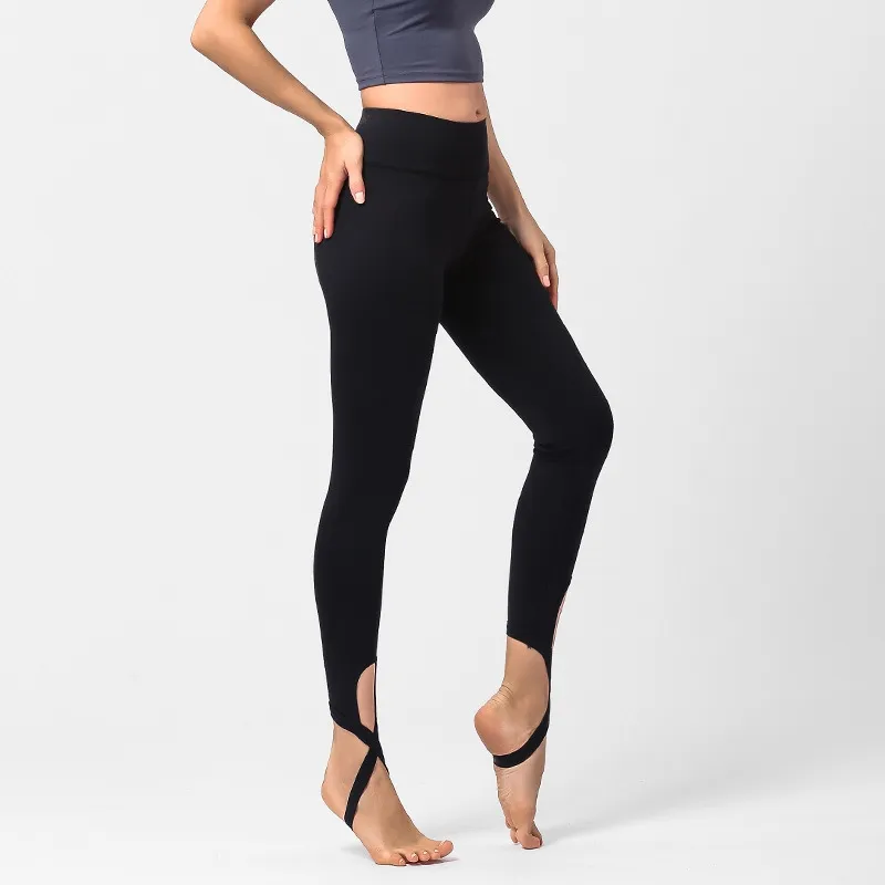 着回し力抜群 シンプル スポーツ 無地 ハイウエスト 美尻 ヨガ パンツ