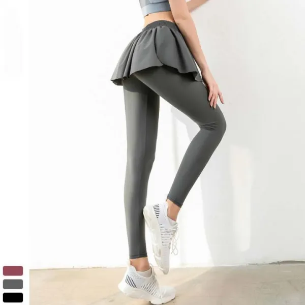 ハイウエスト 無地 パンツ・スカート  絶対欲しい ヨガパンツ