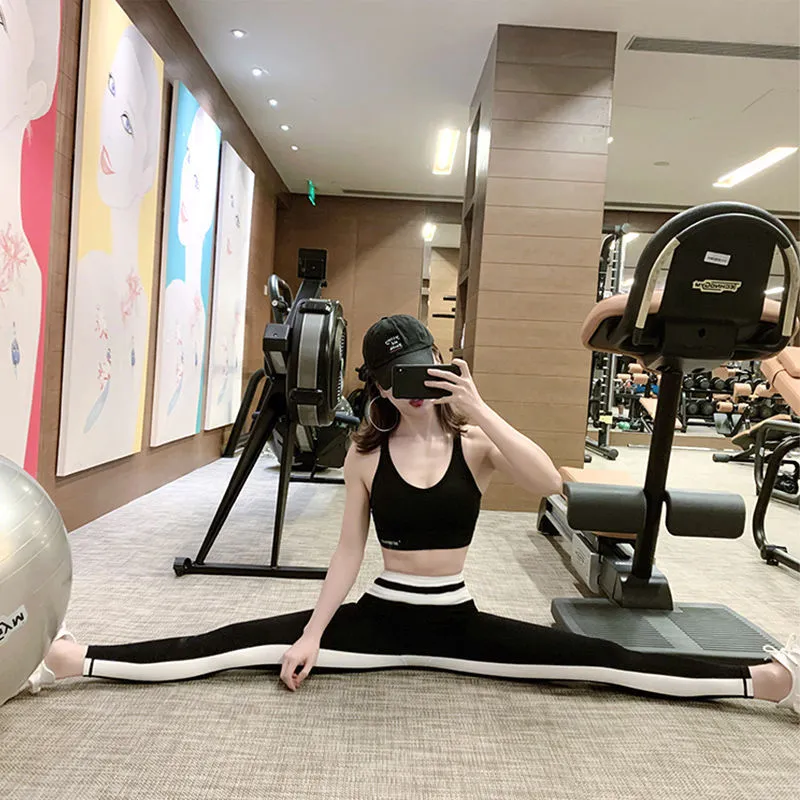 優しい印象 切り替え 無地 ヒップアップ つけ心地 スポーツ ヨガパンツ