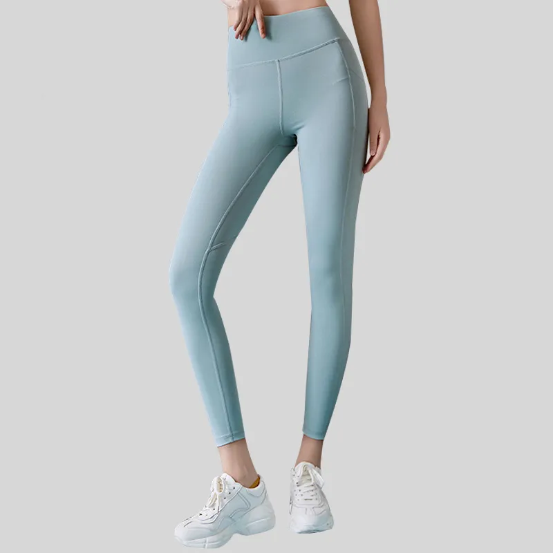 ファッション タイト ヒップアップ 着痩せ 無地 スポーツボトムス