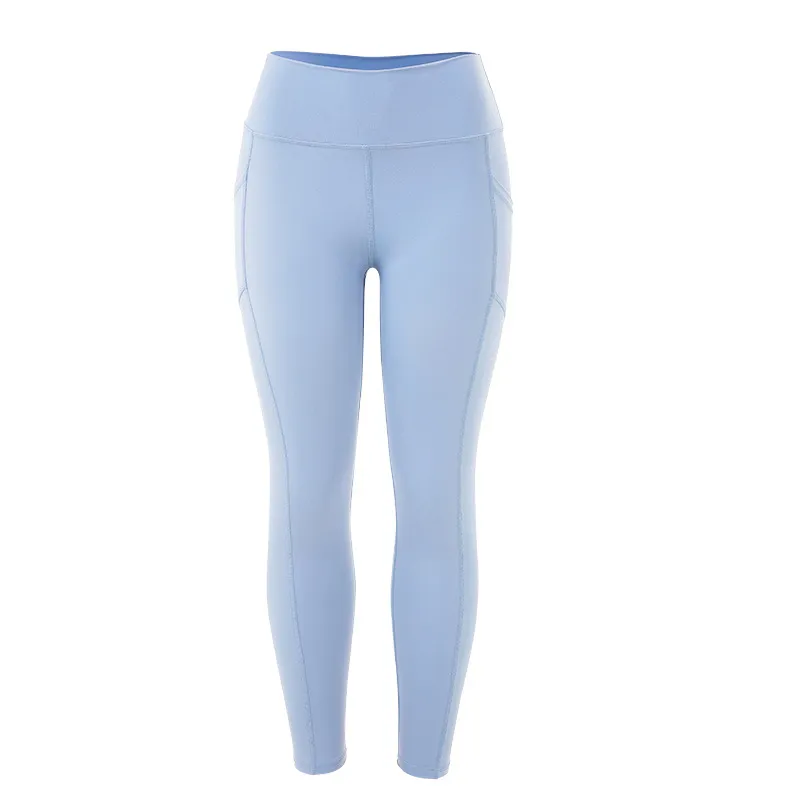 定番 ハイウエスト タイト 無地 着心地いい スポーツボトムス