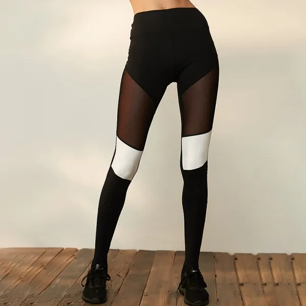 切り替え  レギュラー丈  配色  スポーツボトムス