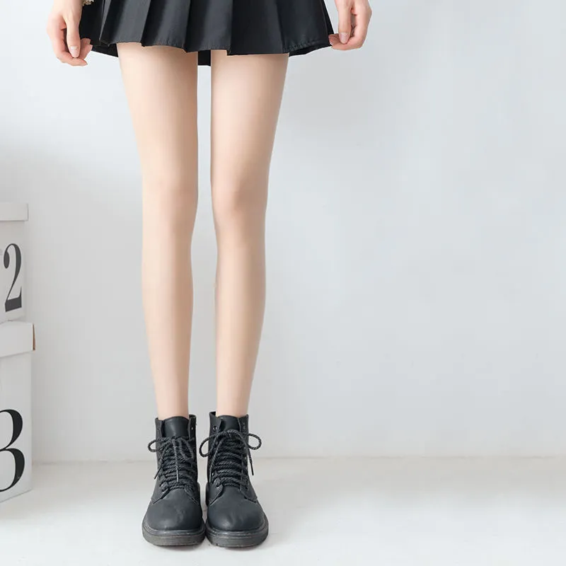 モテタイツ 20/40デニール 着圧 太もも 引き締め 着瘦せ 薄い フェイクタイツ