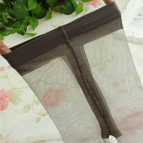 7色展開 超薄い 透明 弾性 ストキング 脚痩せ 着圧 10D フェイクタイツ