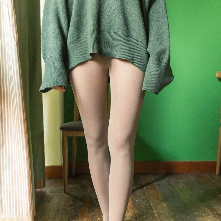 9カラー展開 無地 秋冬 暖かい しっかり 蒸れなく快適 フェイクタイツ