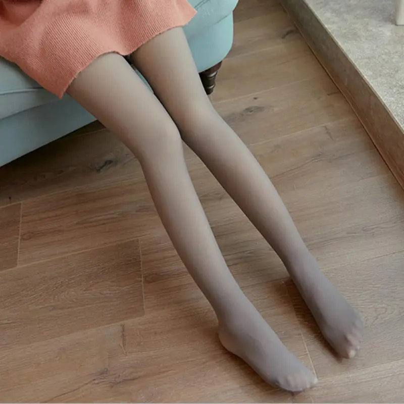 大人気 SNSで大騒ぎ ハイウエスト 暖かい シンプル 無地 タイツ/トレンカ パンティストッキング