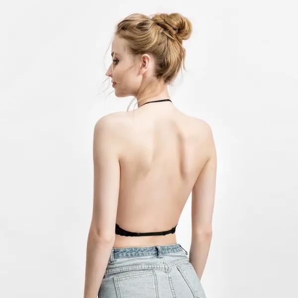 （A-Cカップ）今季注目 切り替え レース チュール 通気性良い ノンワイヤー ブラジャー