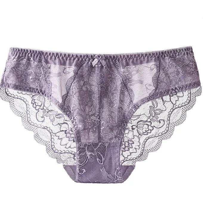 通気性良い レース 切り替え 柔らかい 快適 メッシュ スタンダードショーツ