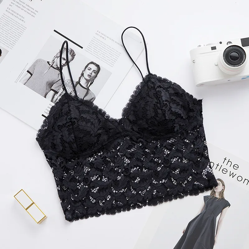 締め付け感ゼロ レース 透け透け Ⅴネック ノンワイヤー 通気性良い ブラジャー