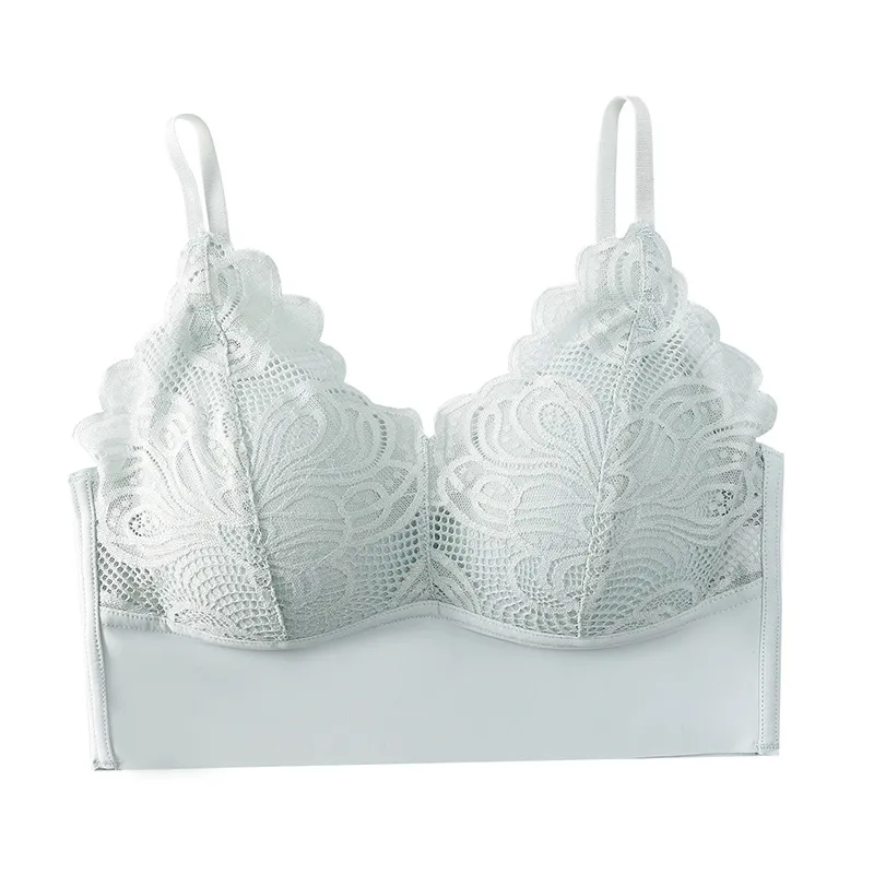 抜群な着け心地 無地 レース ノンワイヤー 谷間メイク 背中すっきり 美乳 ブラジャー