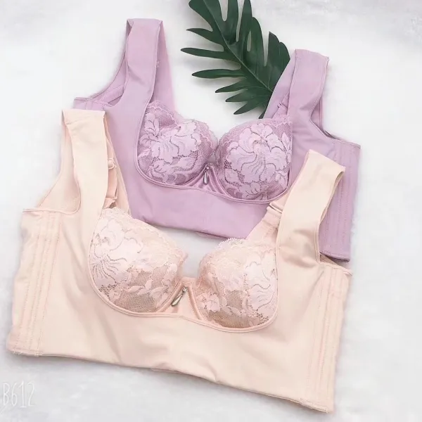 （B-Cカップ）オールシーズン 切り替え  ワイヤー入り ブラジャー